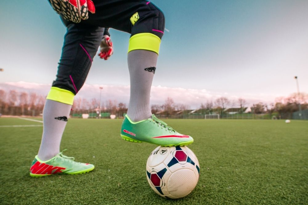 turf shoes have adaquate grip and stability for playing both indoor or outdoor soccer