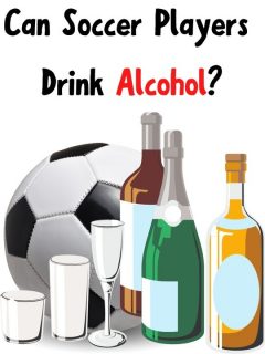 alcohol, soccer ball and the title
