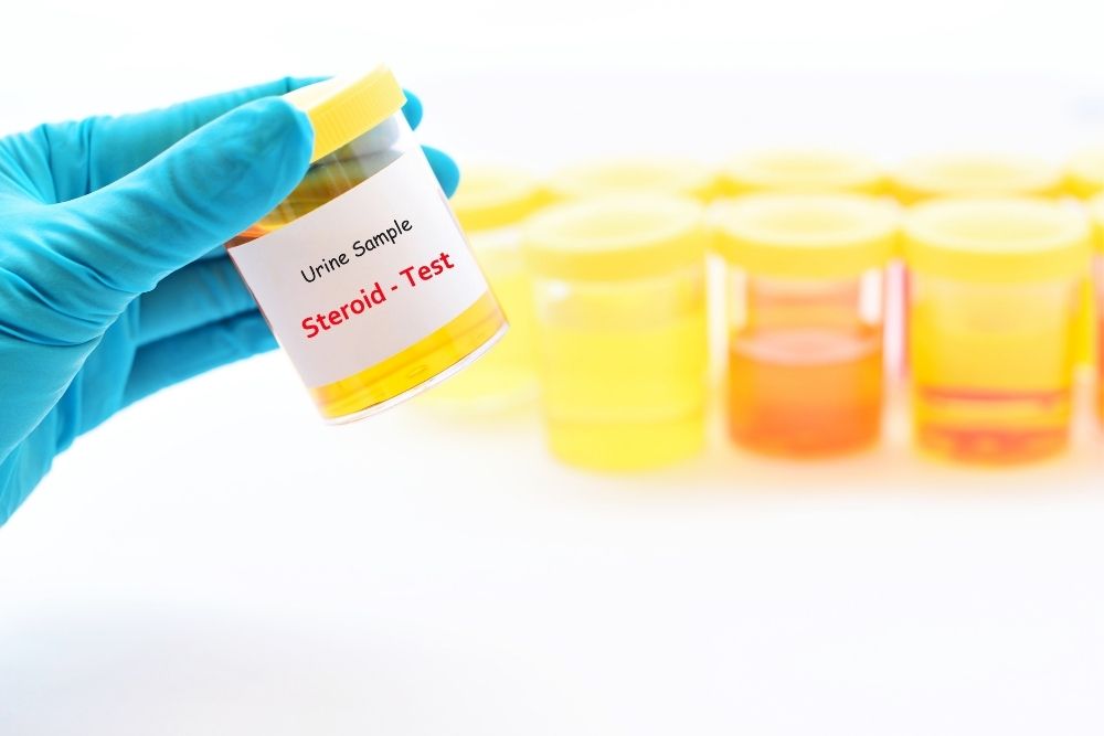 some steroid concentration test samples