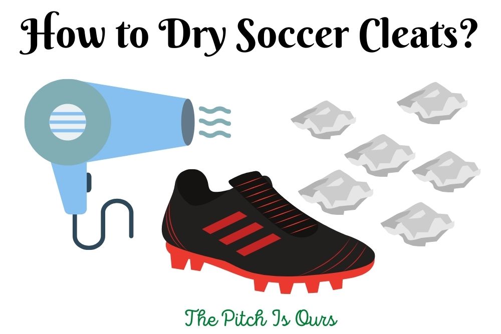 methods to dry soccer cleats