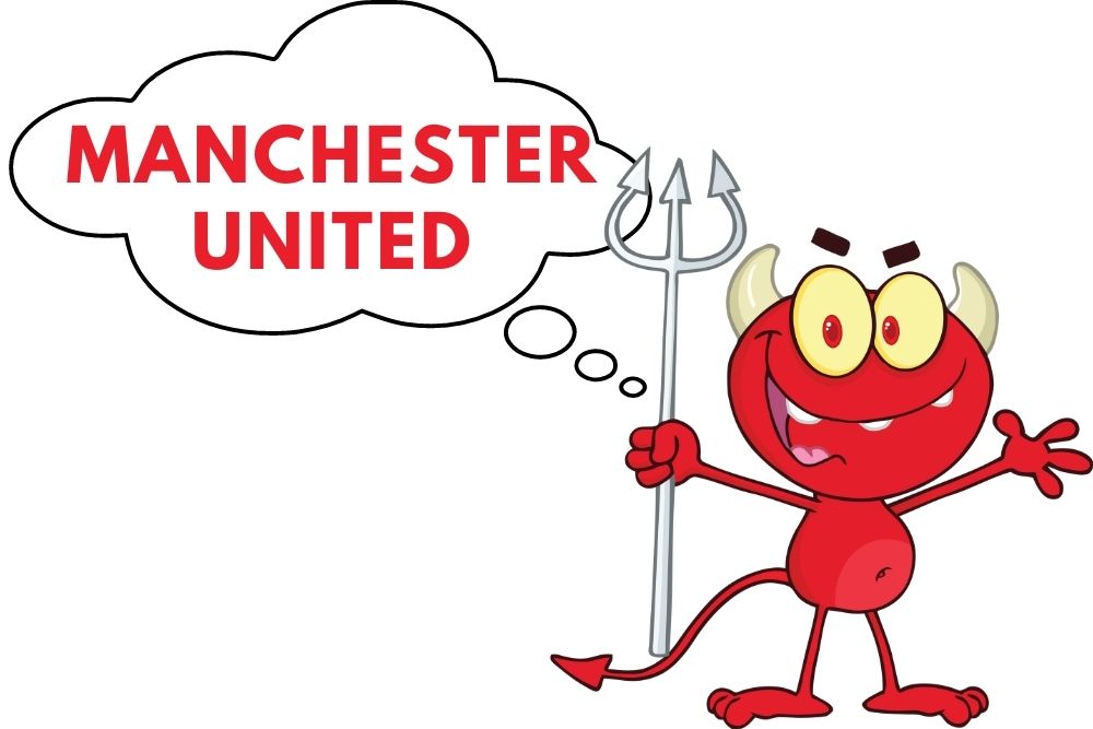 Manchester United red devil