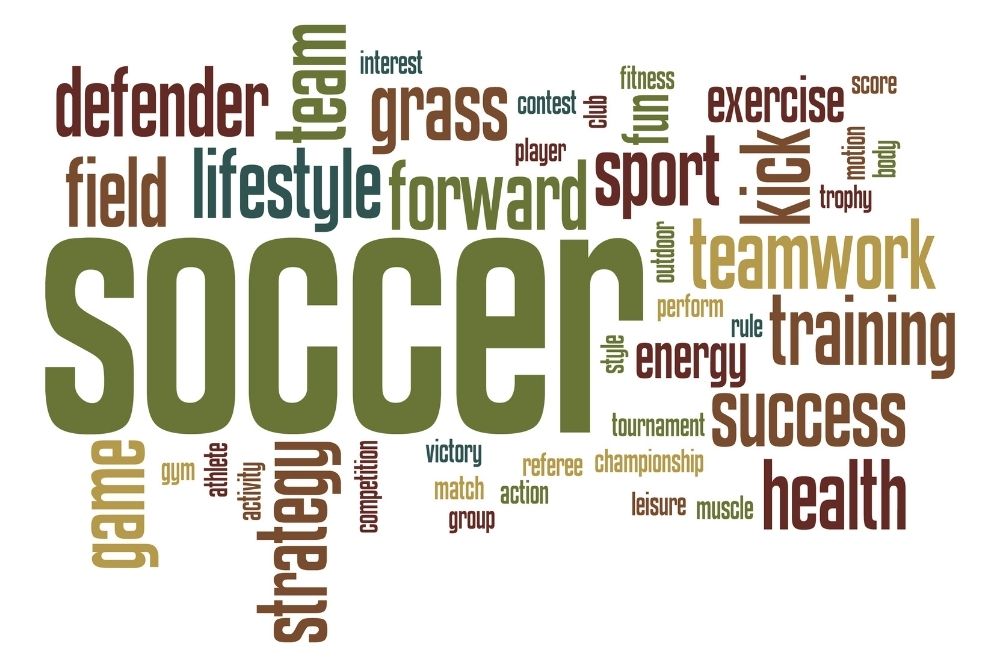 soccer word cloud