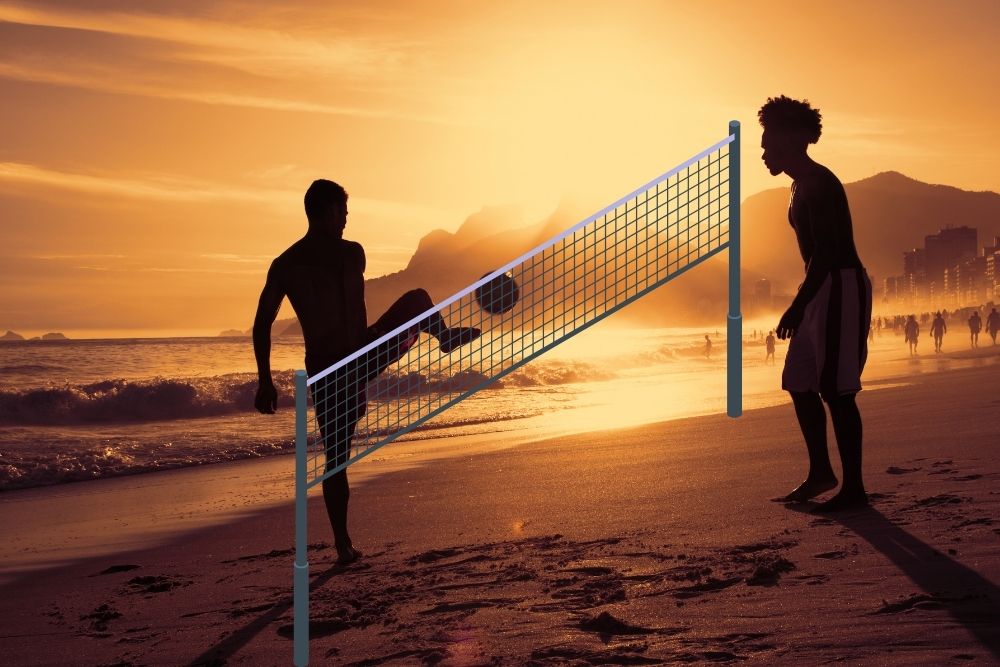Beach Soccer Volleyball