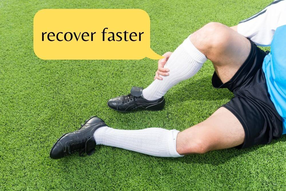 a fit soccer player will recover faster