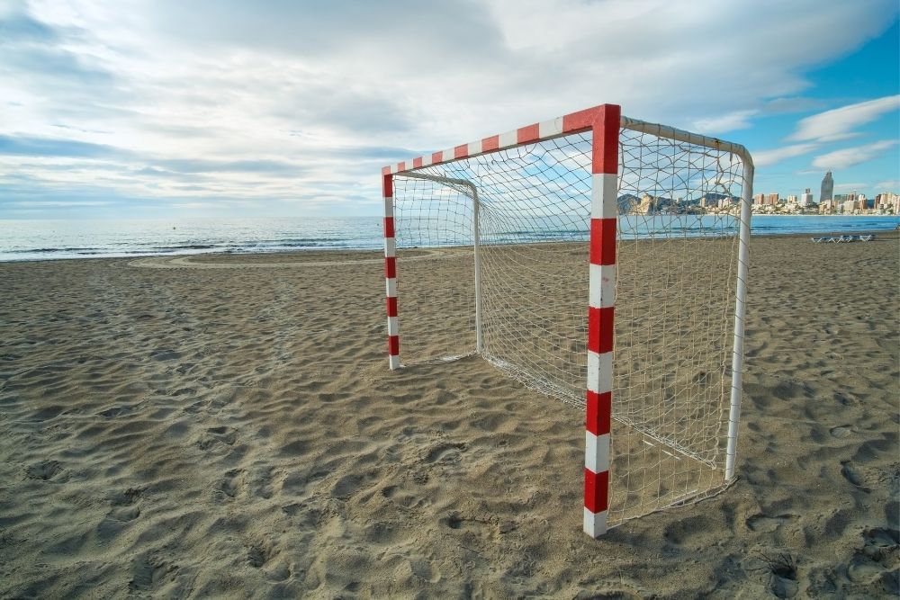 beach soccer goal
