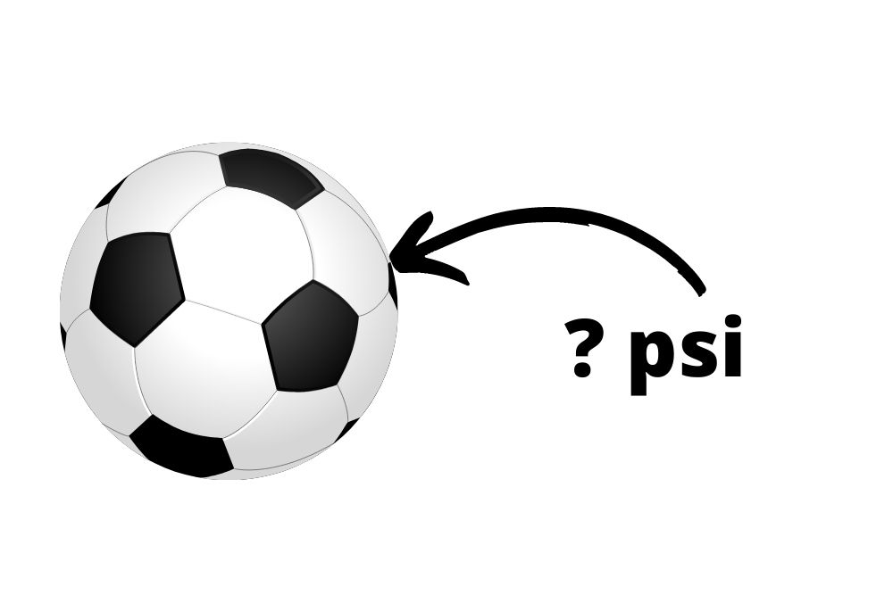 check air pressure of the soccer ball